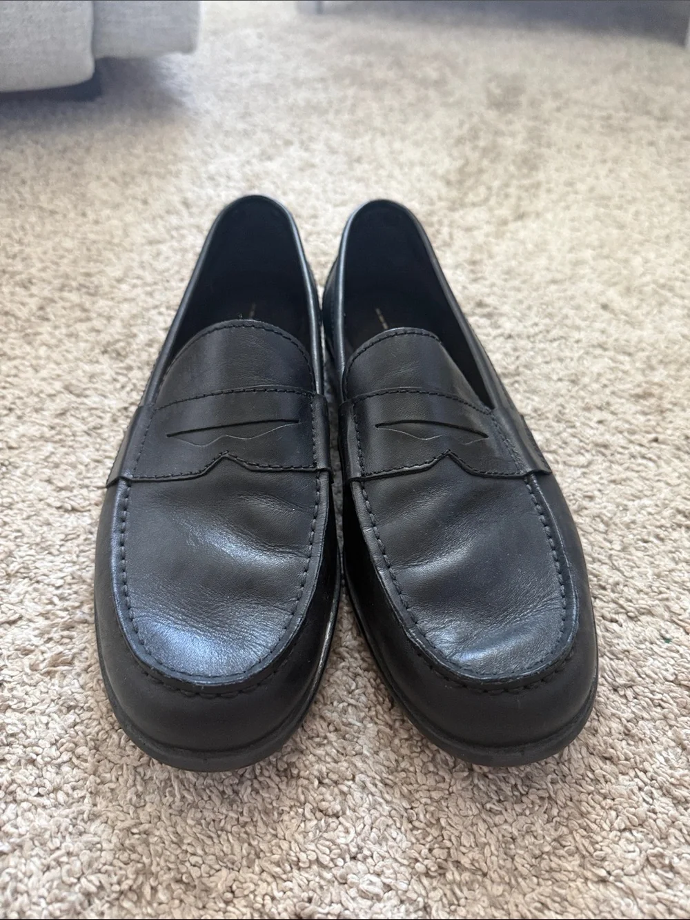 Rockport smooth black